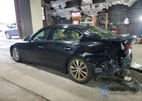 2014 Infiniti Q50 Base from USA, damaged, VIN JN1BV7AR7EM687397